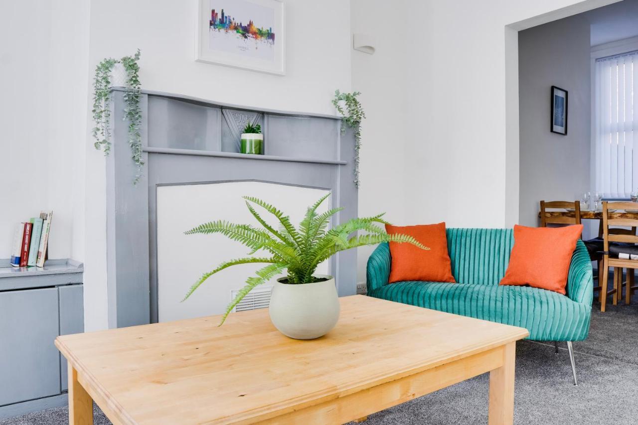 Cosy 3 Bedroom House Near Anfield Stadium Liverpool Bagian luar foto